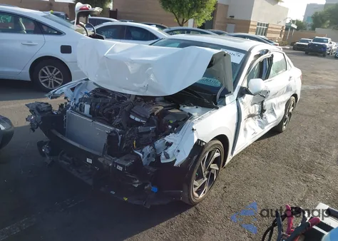 2025 Hyundai Elantra Limited from USA, damaged, VIN KMHLP4DG6SU025659